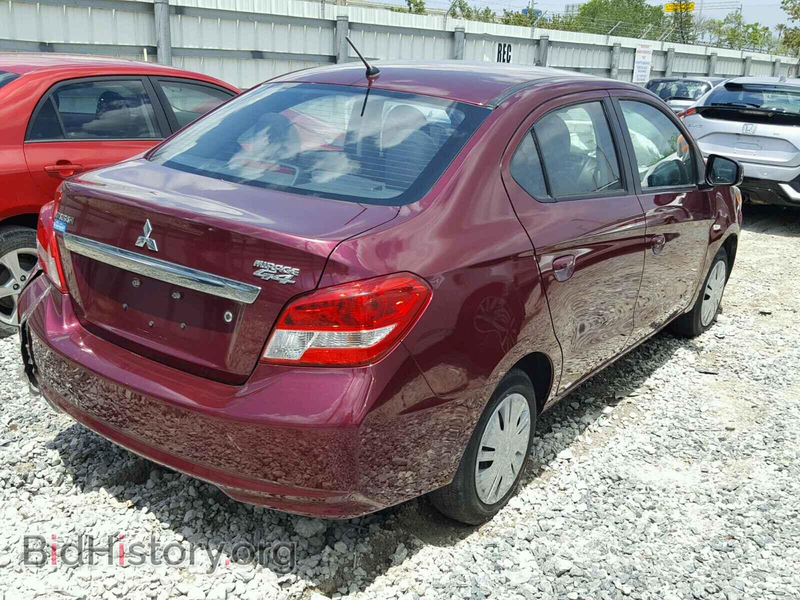 2017 MITSUBISHI MIRAGE - VIN: ML32F3FJ6HHF11093 - Фото 4