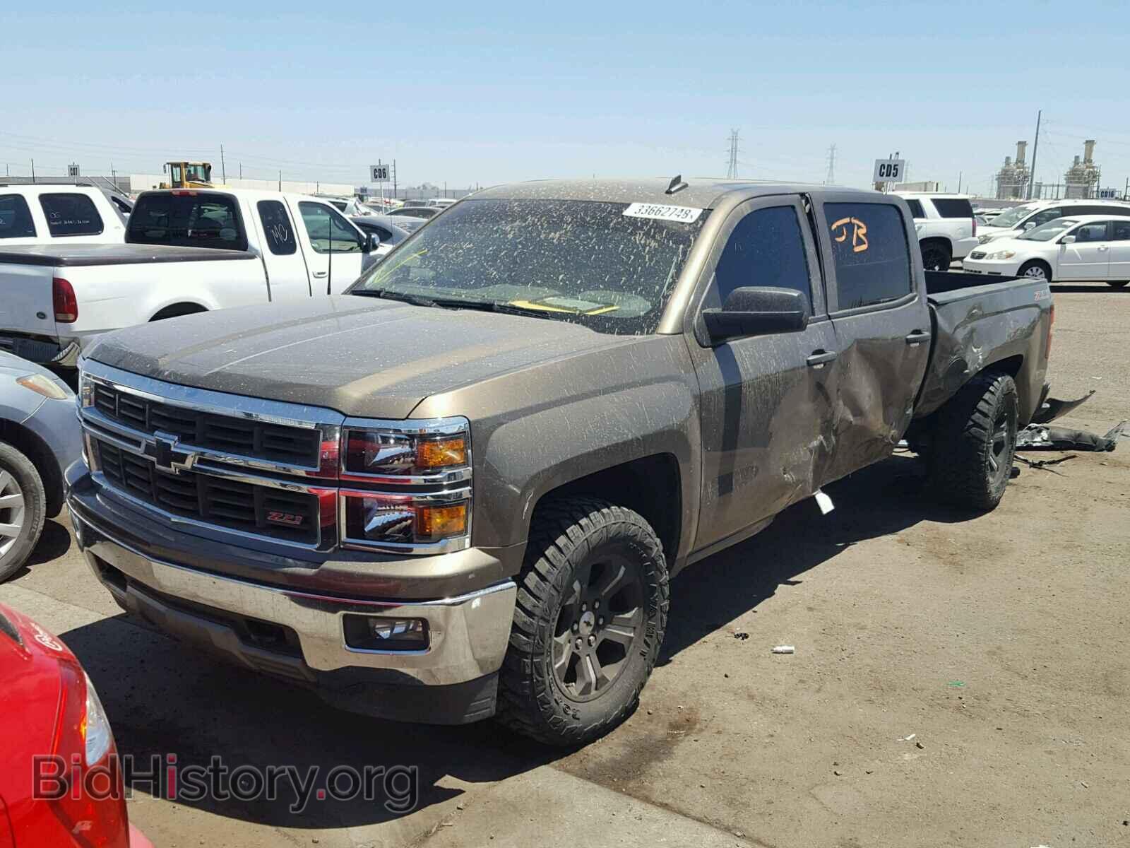 2014 CHEVROLET SILVERADO - VIN: 3GCPCREC7EG540896 - Фото 2