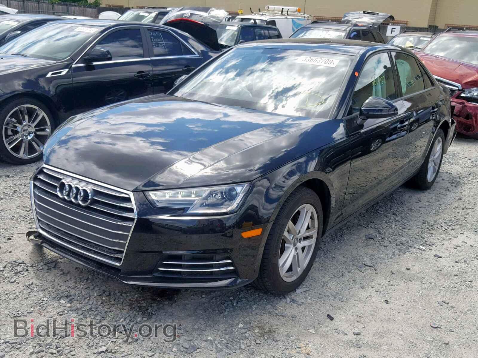 2017 AUDI A4 - VIN: WAUGMAF47HN049310 - Фото 2