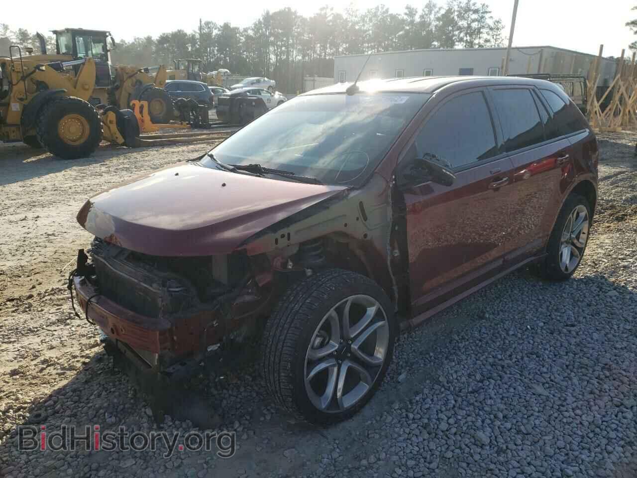 2014 FORD EDGE - VIN: 2FMDK4AK0EBB55619 - Фото 2