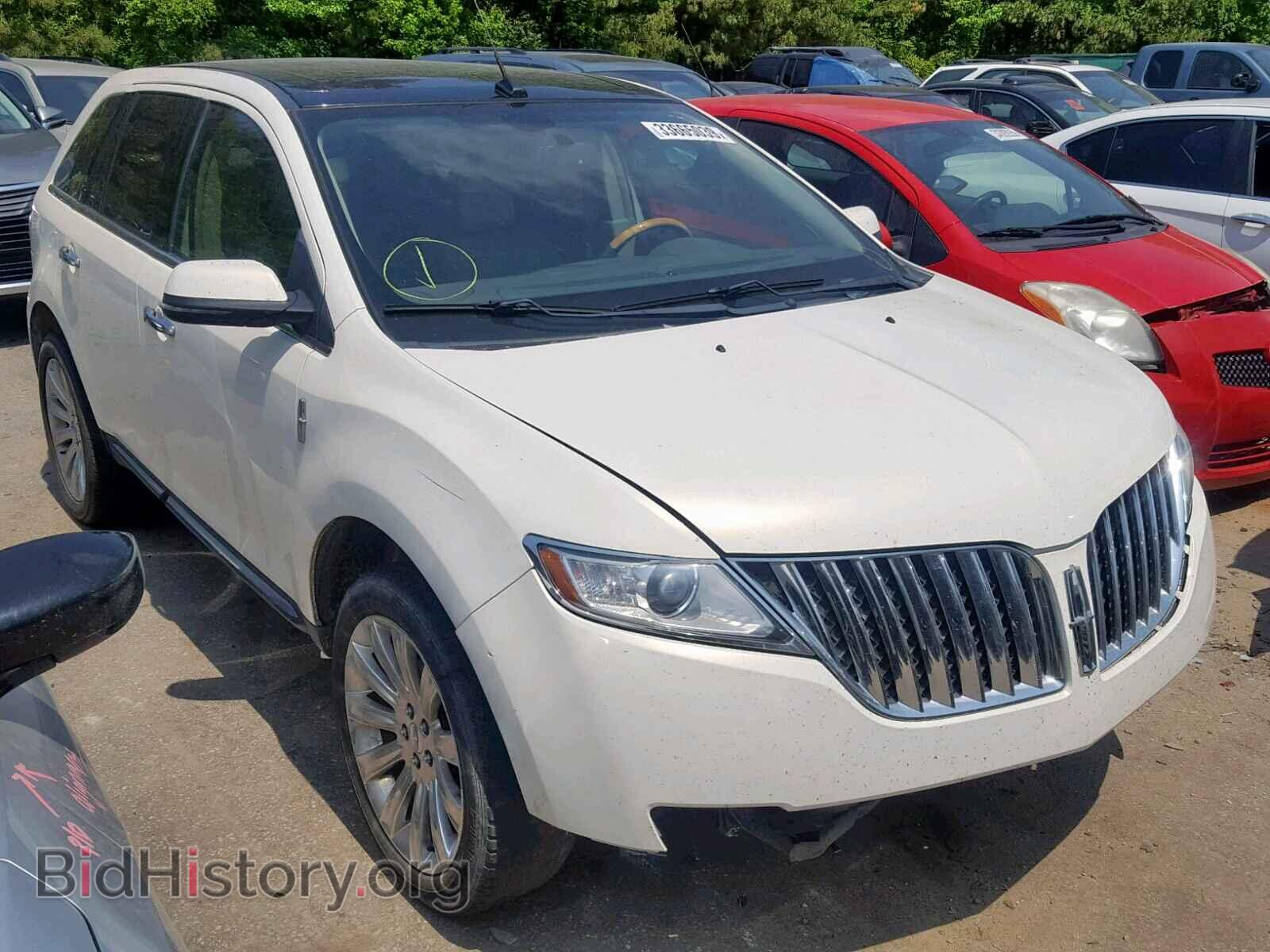 Фотография 2LMDJ6JKXCBL16655 - LINCOLN MKX 2012