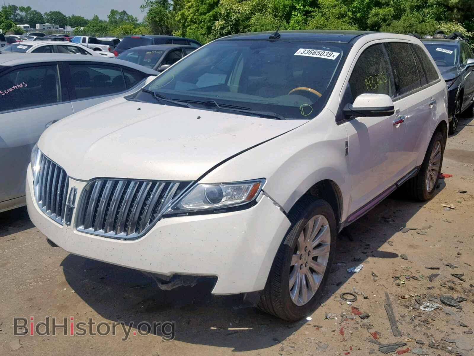 2012 LINCOLN MKX - VIN: 2LMDJ6JKXCBL16655 - Фото 2