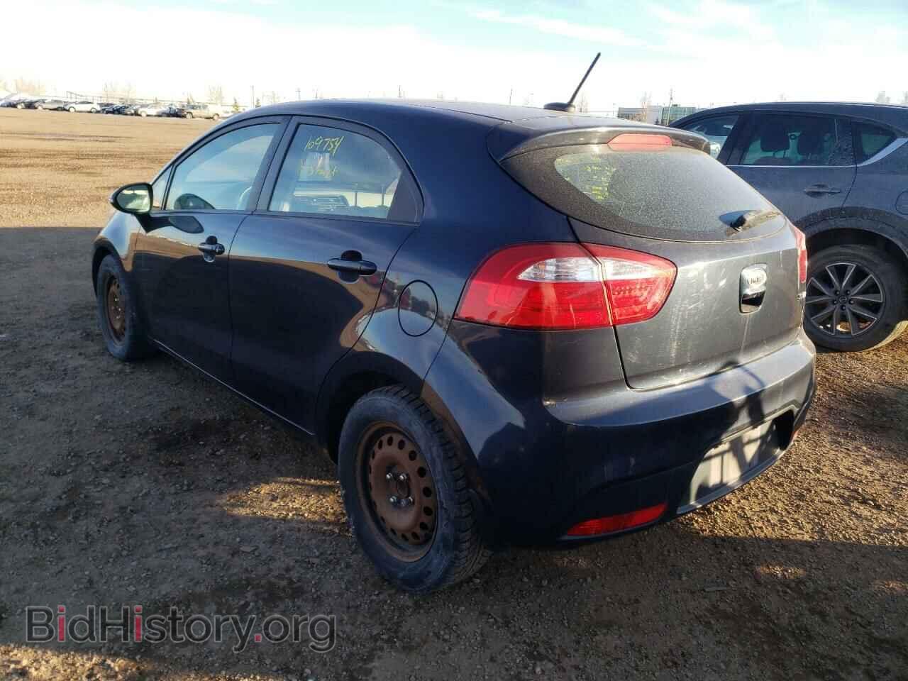2013 KIA RIO - VIN: KNADN5A34D6767844 - Фото 3