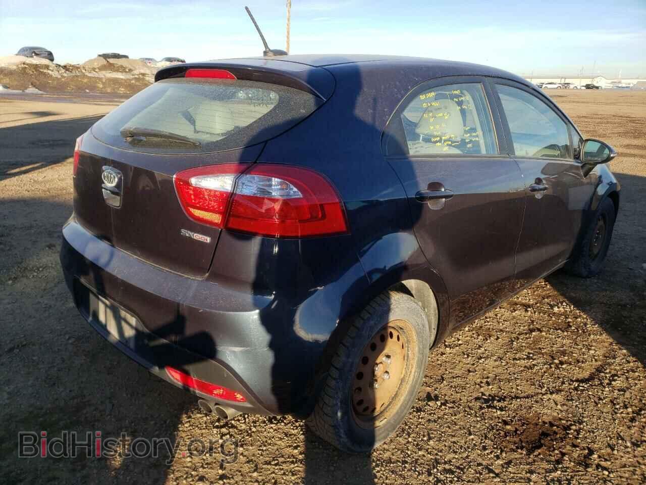 2013 KIA RIO - VIN: KNADN5A34D6767844 - Фото 4