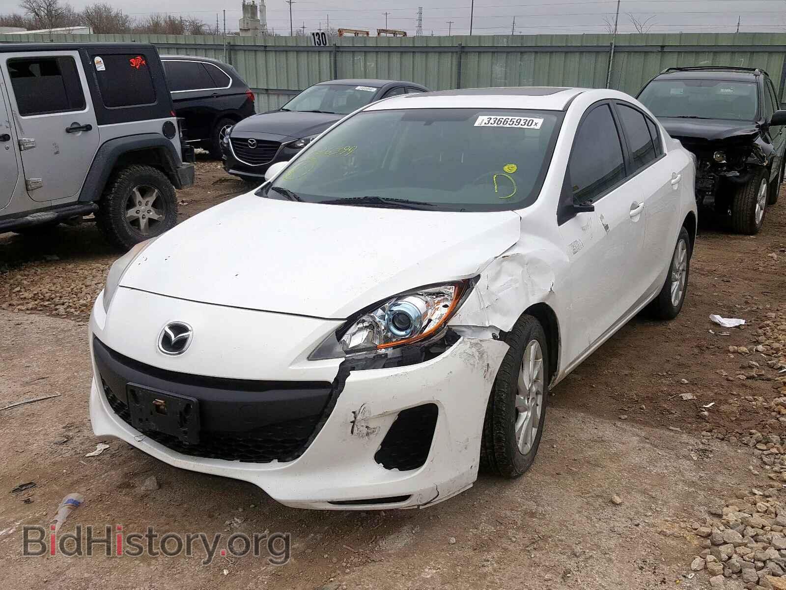 2013 MAZDA 3 - VIN: JM1BL1V75D1826399 - Фото 2