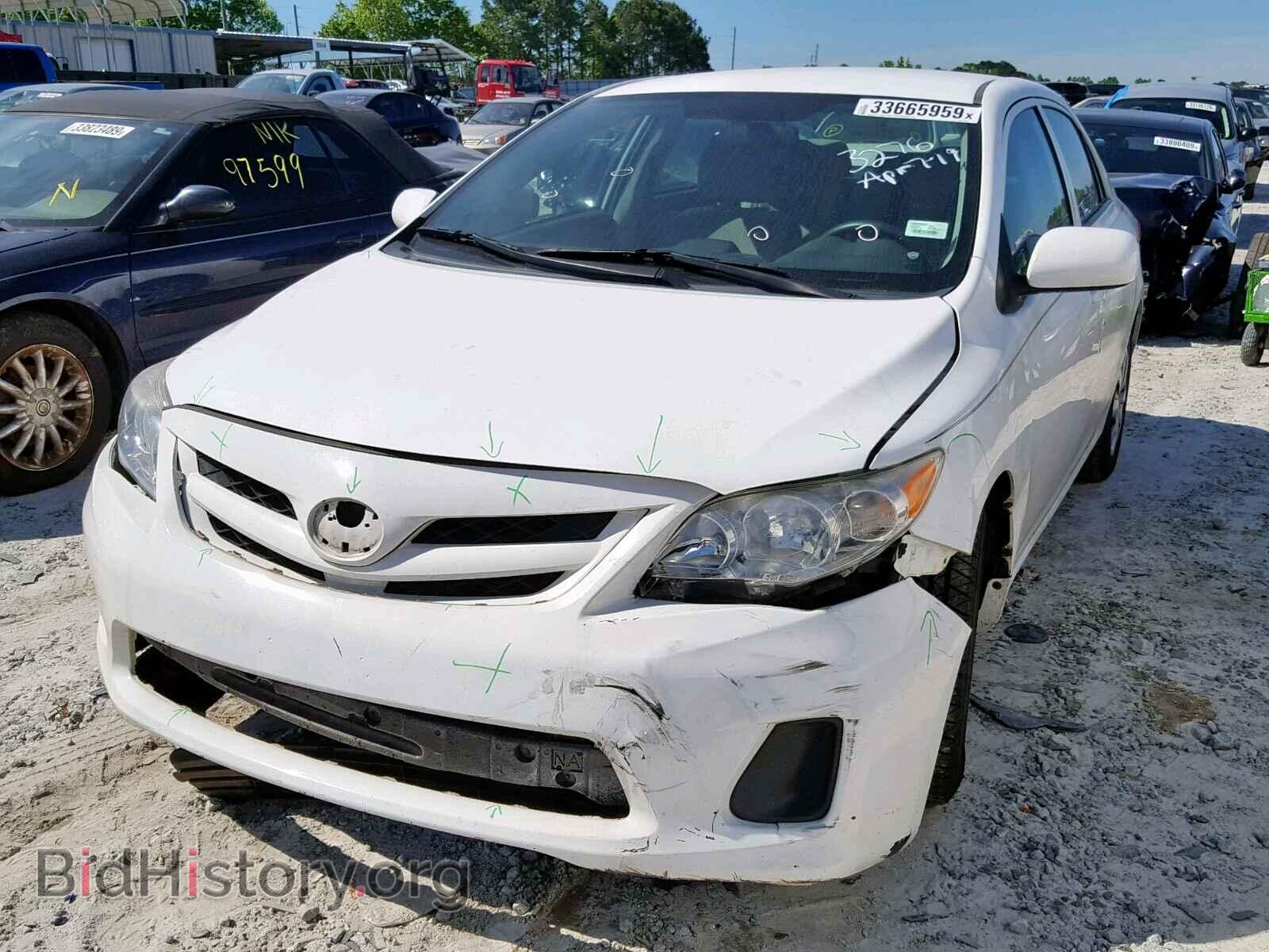 2012 TOYOTA COROLLA BA - VIN: 2T1BU4EE3CC903276 - Фото 2