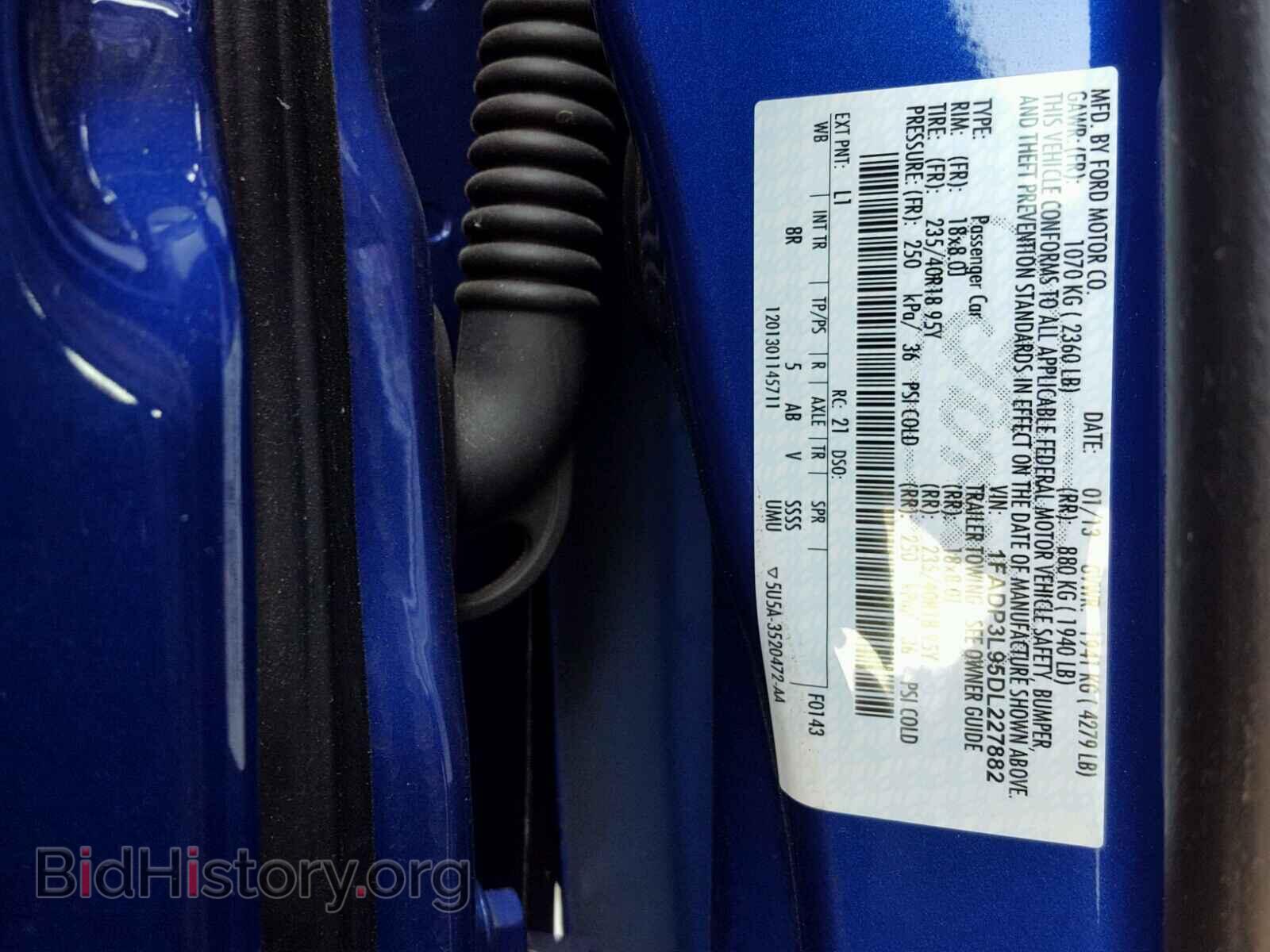 2013 FORD FOCUS - VIN: 1FADP3L95DL227882 - Photo 10