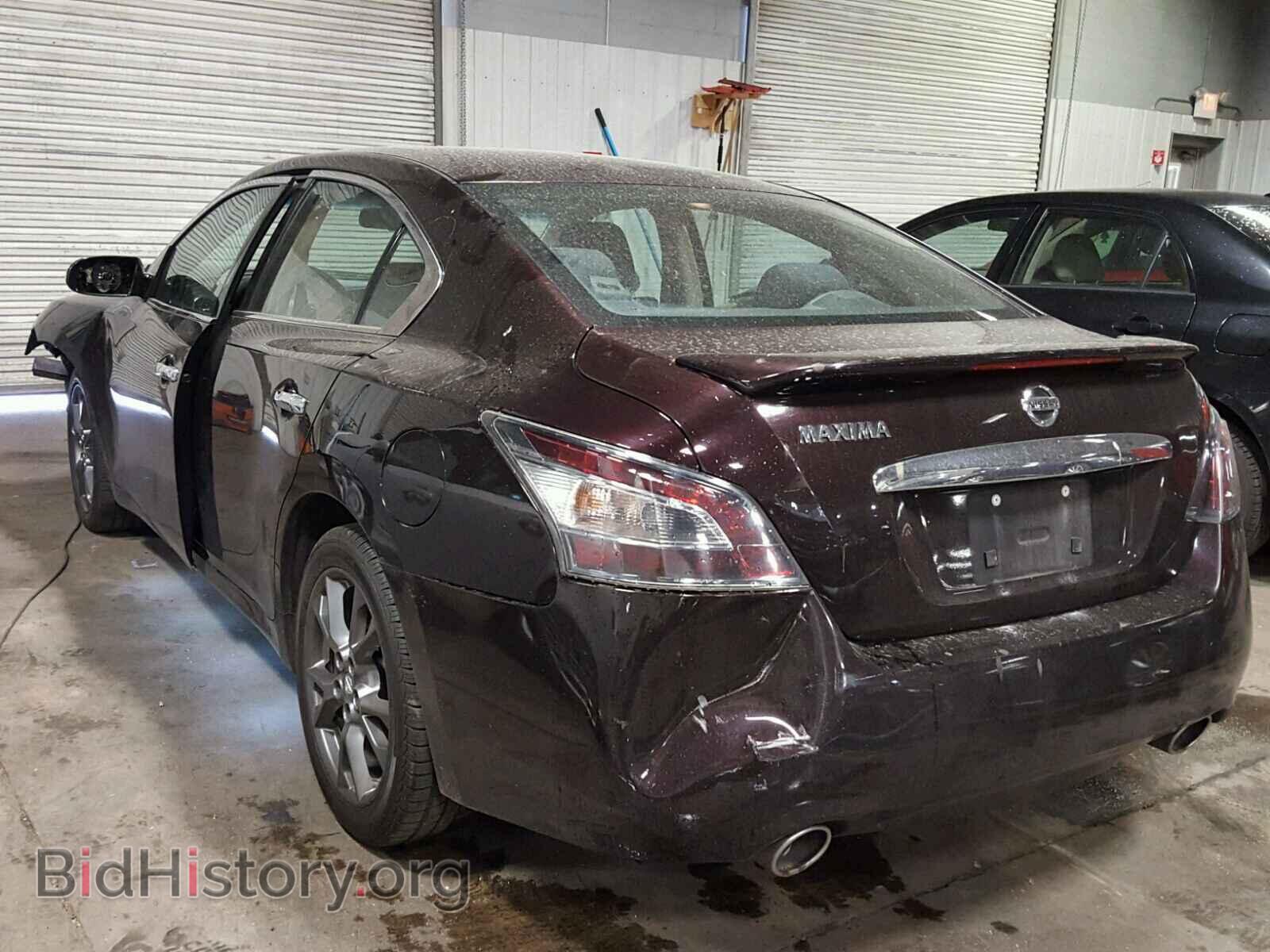 2014 NISSAN MAXIMA S - VIN: 1N4AA5AP6EC439418 - Фото 3