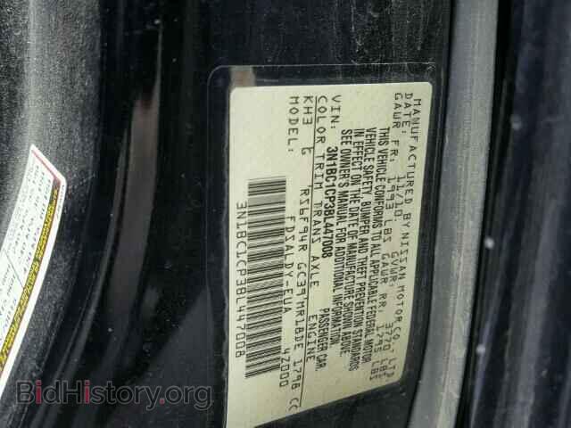 2011 NISSAN VERSA - VIN: 3N1BC1CP3BL447008 - Photo 10