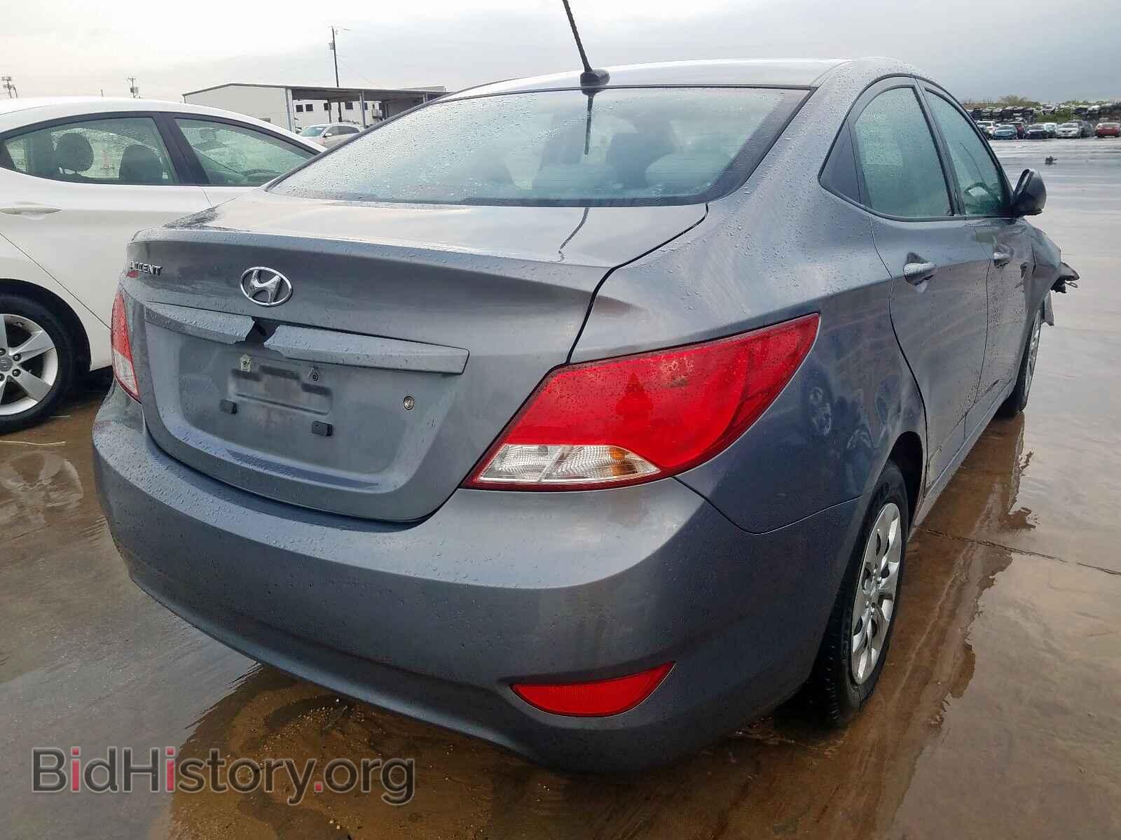 2017 HYUNDAI ACCENT - VIN: KMHCT4AE2HU191913 - Фото 4
