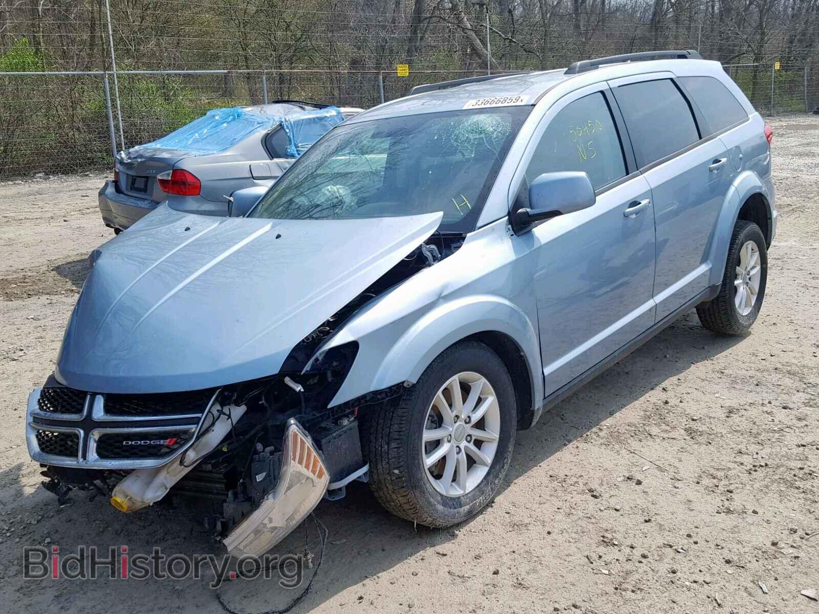 2013 DODGE JOURNEY SX - VIN: 3C4PDCBG8DT715325 - Фото 2
