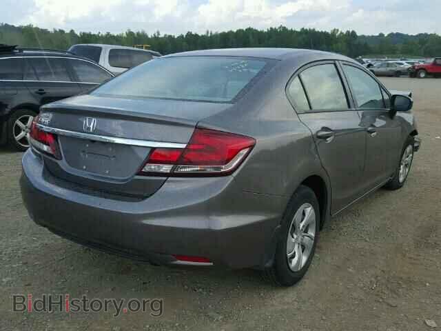 2014 HONDA CIVIC - VIN: 19XFB2F53EE035293 - Фото 4