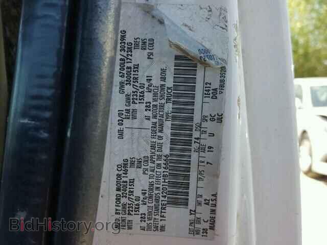 2001 FORD ECONOLINE - VIN: 1FTRE14201HB16666 - Photo 10