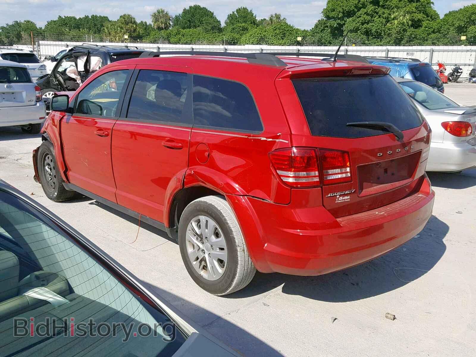 2017 DODGE JOURNEY SE - VIN: 3C4PDCAB6HT505186 - Фото 3