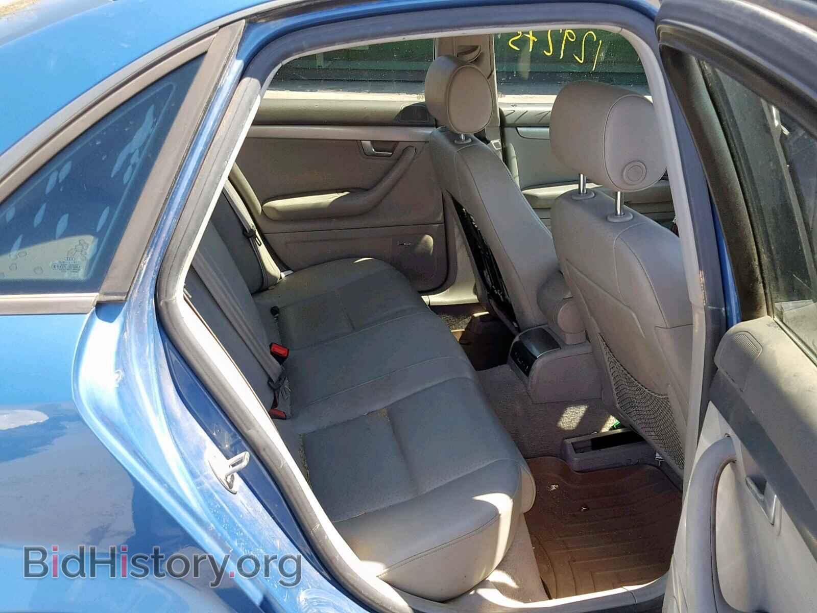 2002 AUDI A4 - VIN: WAULC68E12A135408 - Фото 6