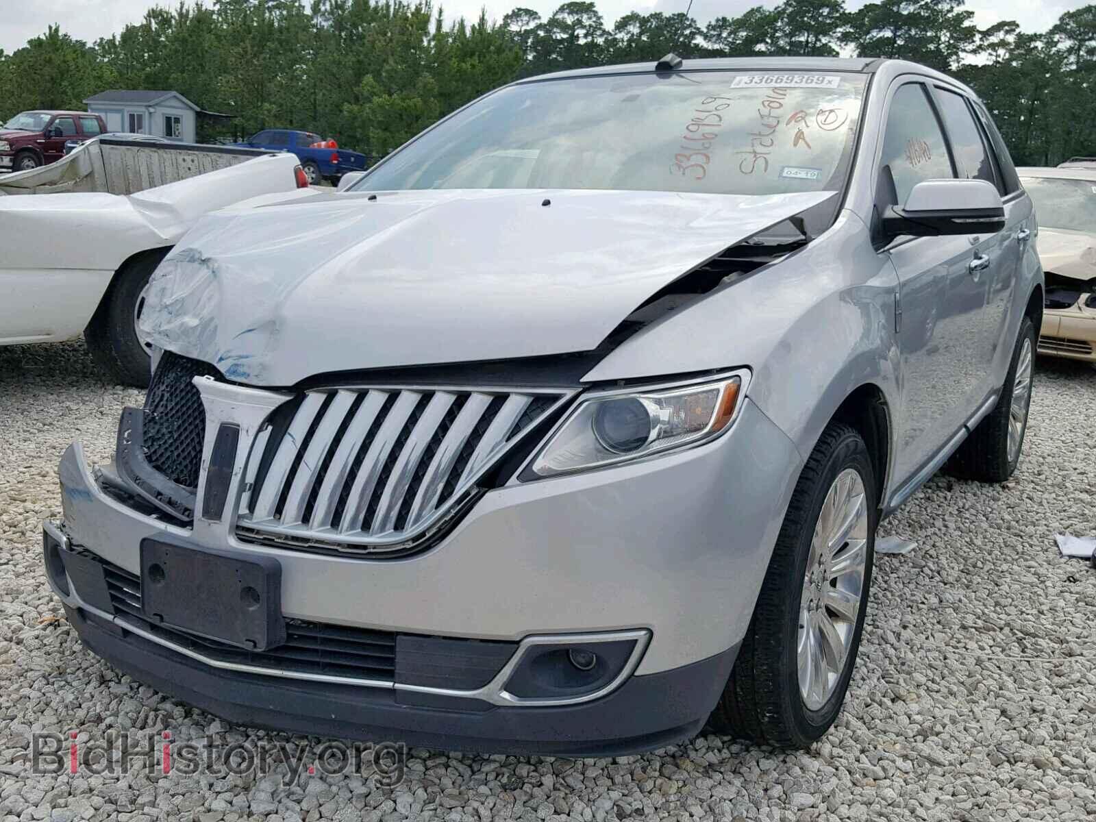 2013 LINCOLN MKX - VIN: 2LMDJ6JK6DBL04309 - Фото 2