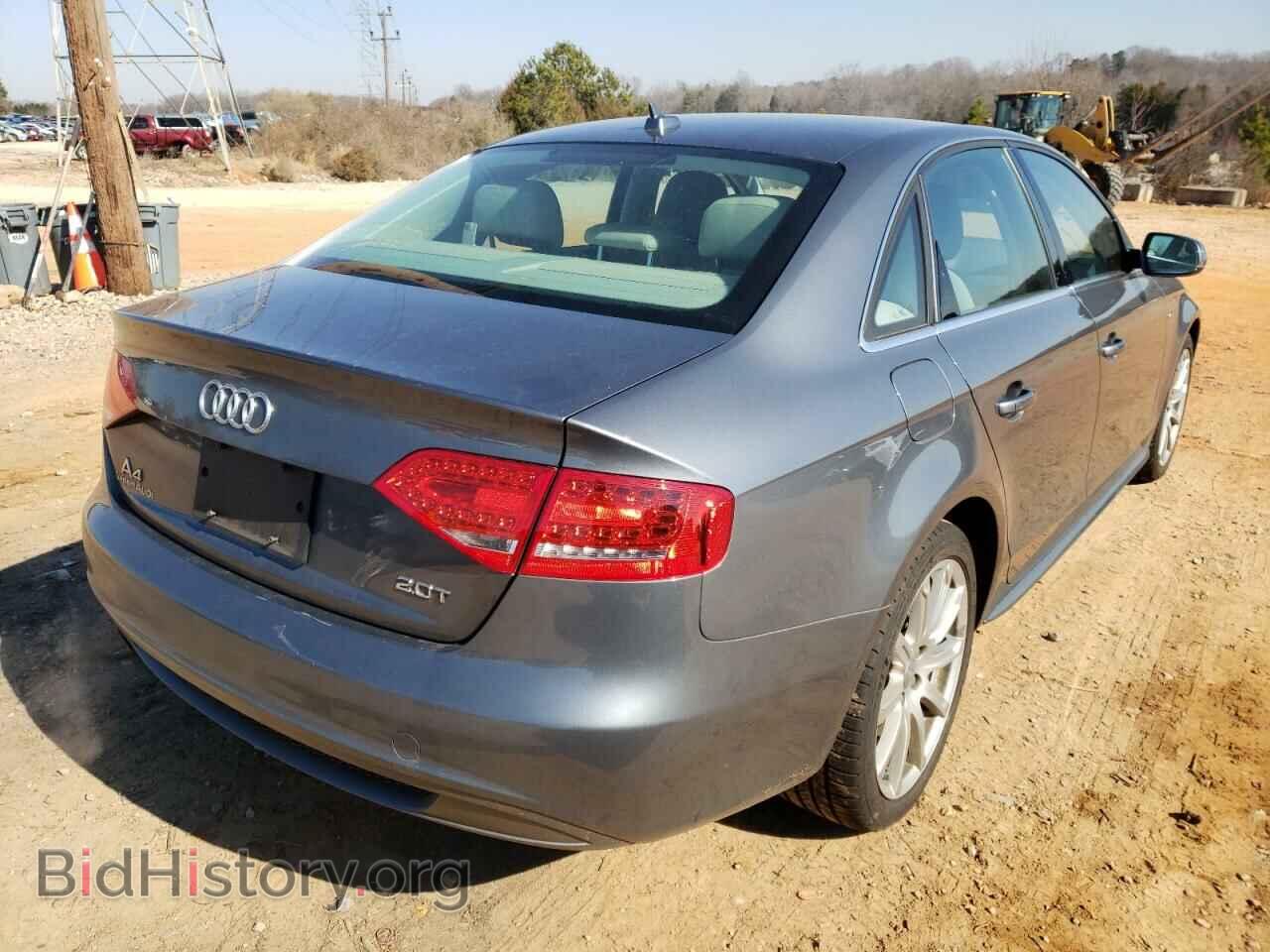 2012 AUDI A4 - VIN: WAUEFAFL9CA119544 - Фото 4