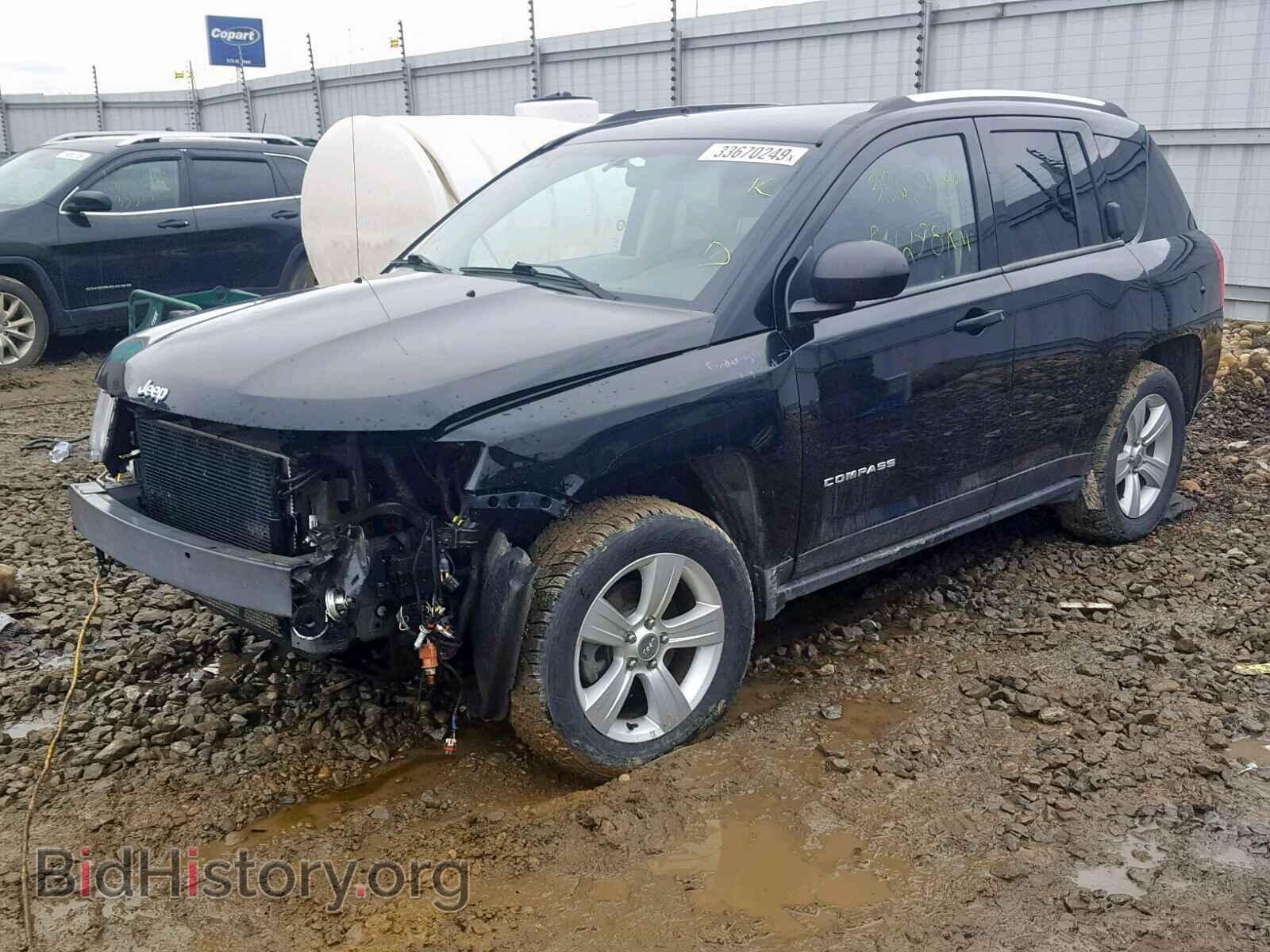 2013 JEEP COMPASS - VIN: 1C4NJDAB9DD259627 - Фото 2