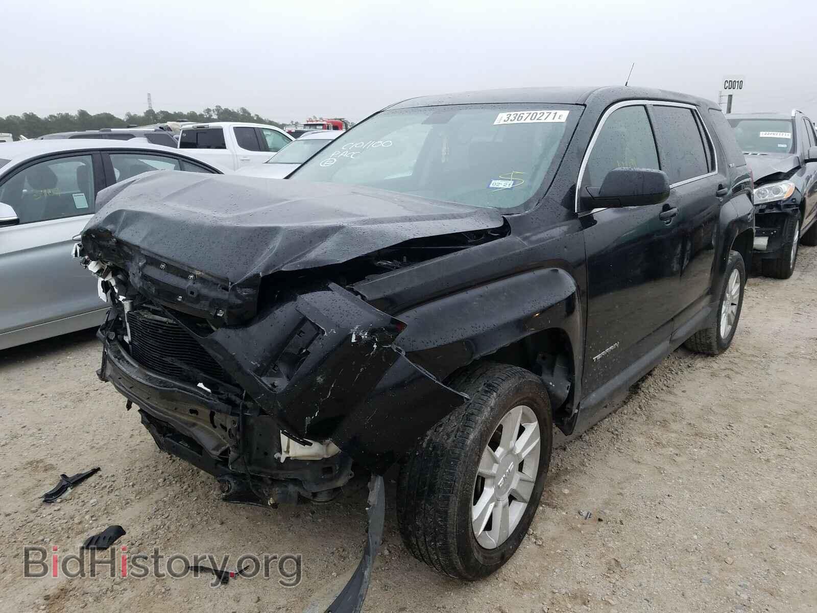2012 GMC TERRAIN - VIN: 2GKALMEK1C6177976 - Фото 2