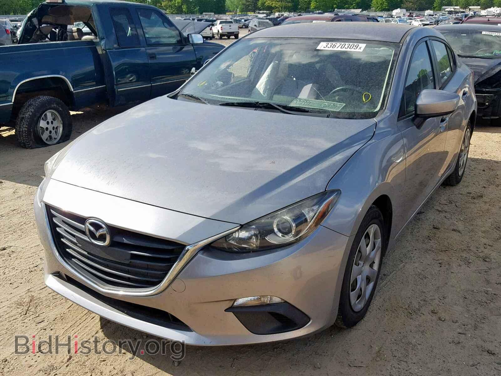 2014 MAZDA 3 - VIN: JM1BM1U76E1214311 - Фото 2
