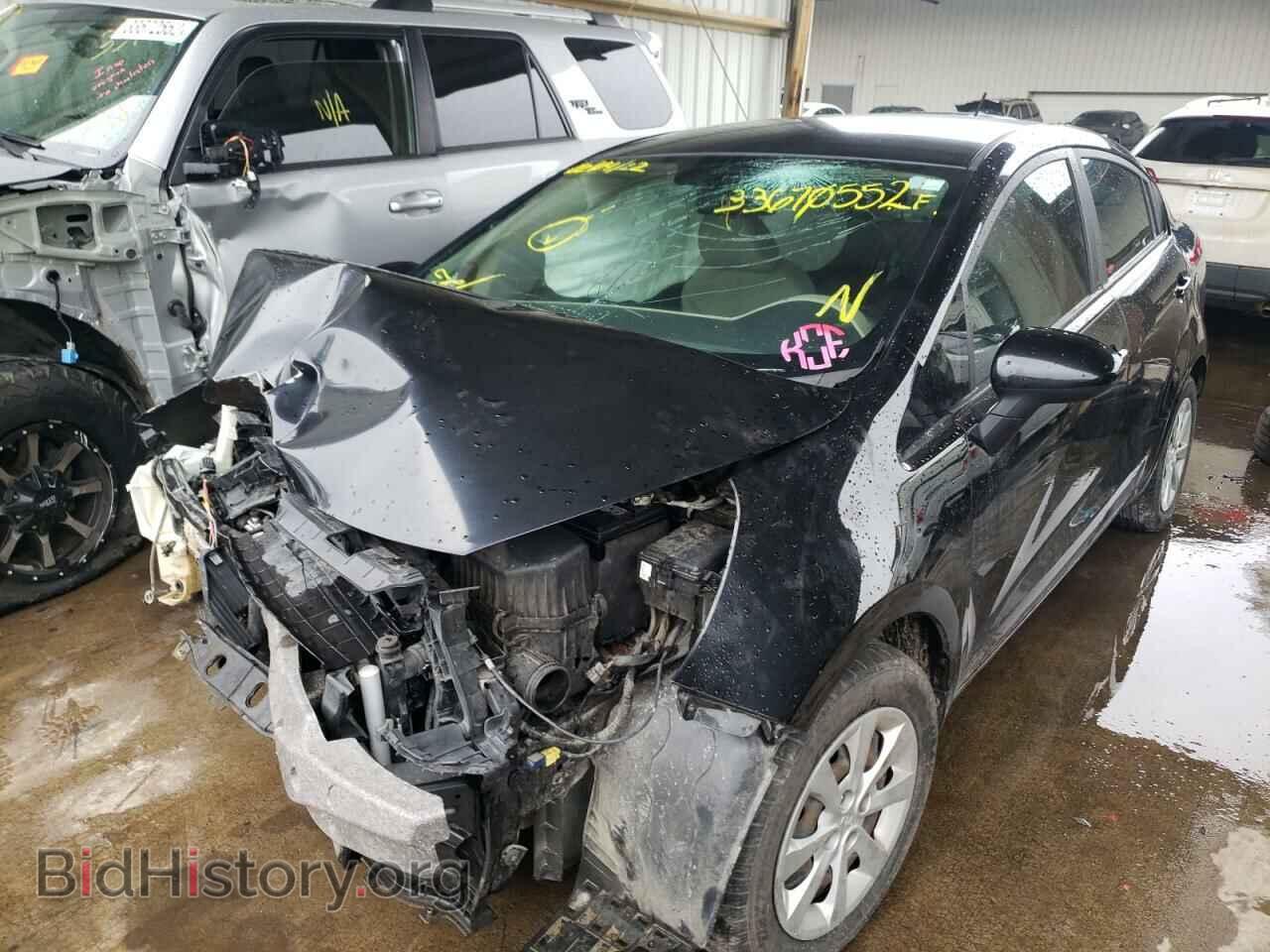 2014 KIA RIO - VIN: KNADM4A37E6370191 - Фото 2