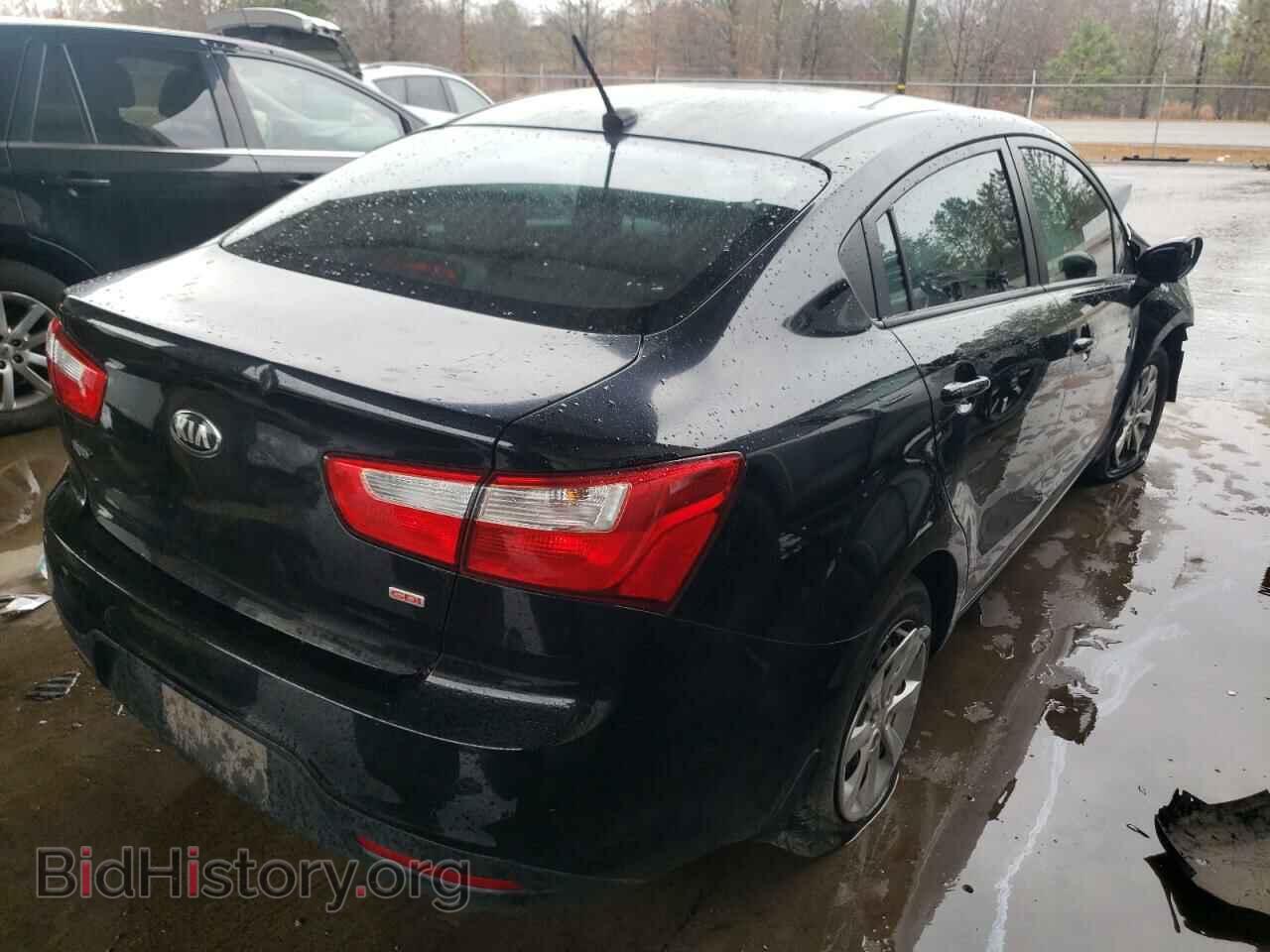 2014 KIA RIO - VIN: KNADM4A37E6370191 - Фото 4