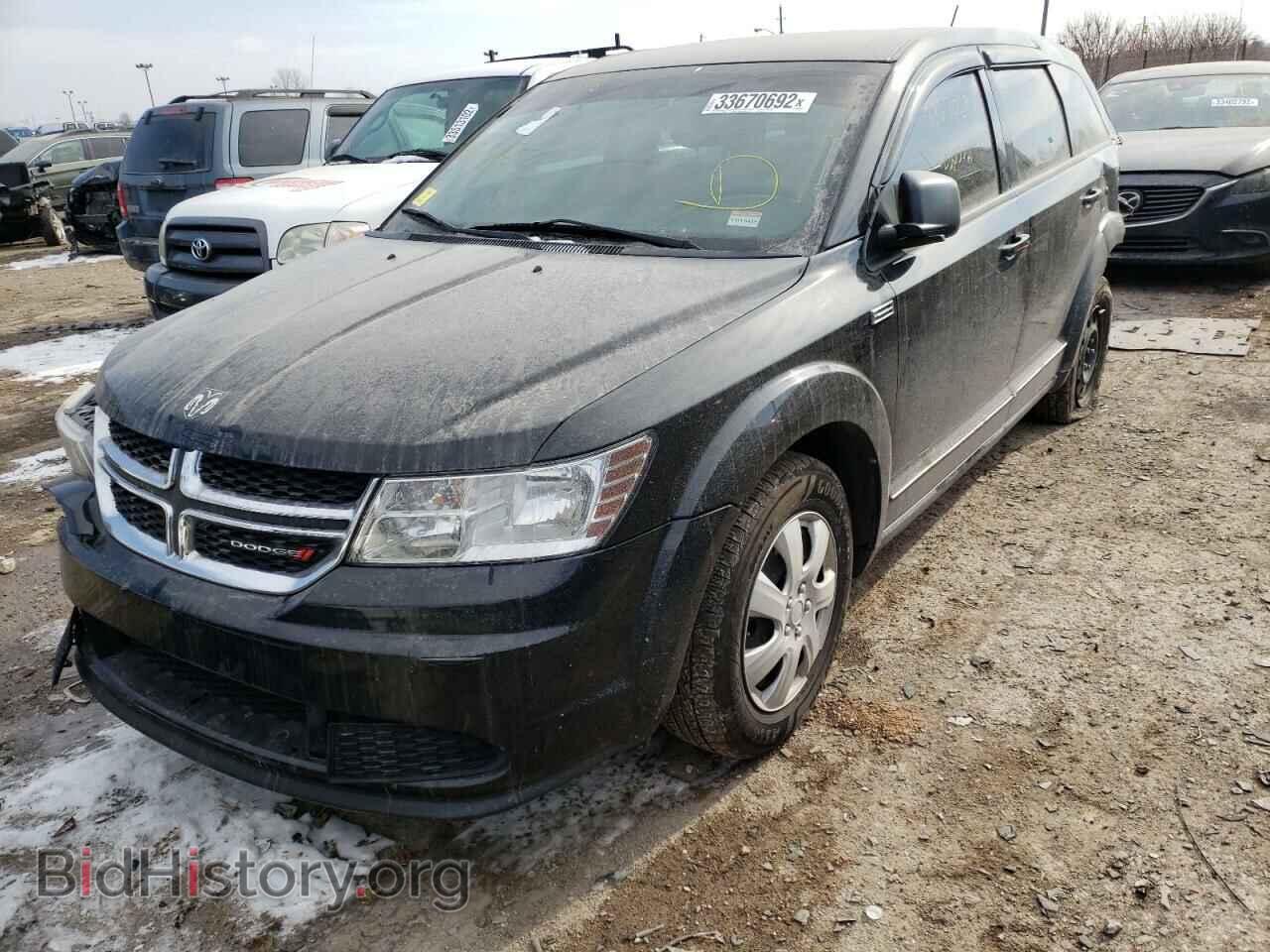 2014 DODGE JOURNEY - VIN: 3C4PDCAB6ET166148 - Фото 2