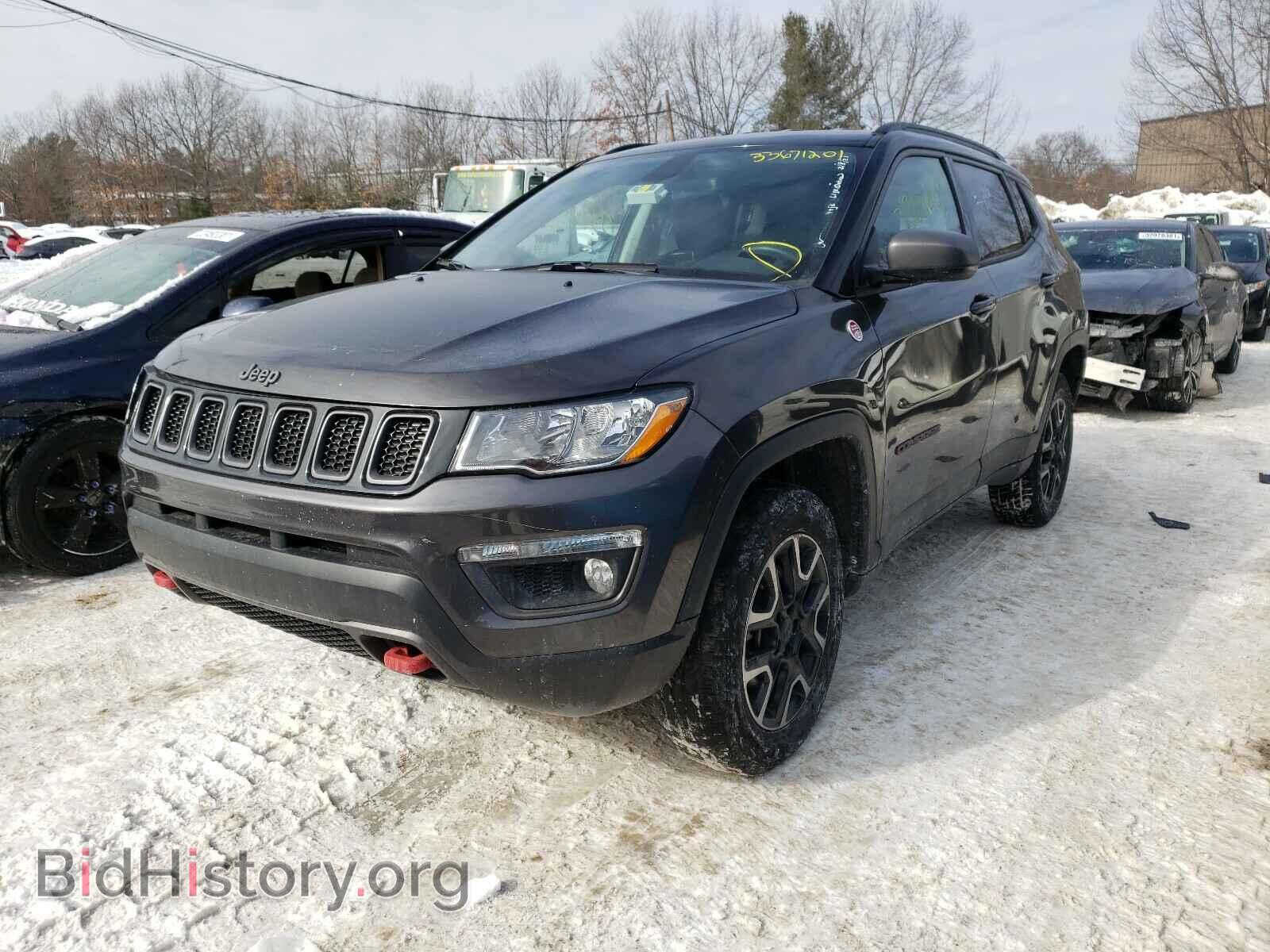 2019 JEEP COMPASS - VIN: 3C4NJDDBXKT721213 - Фото 2