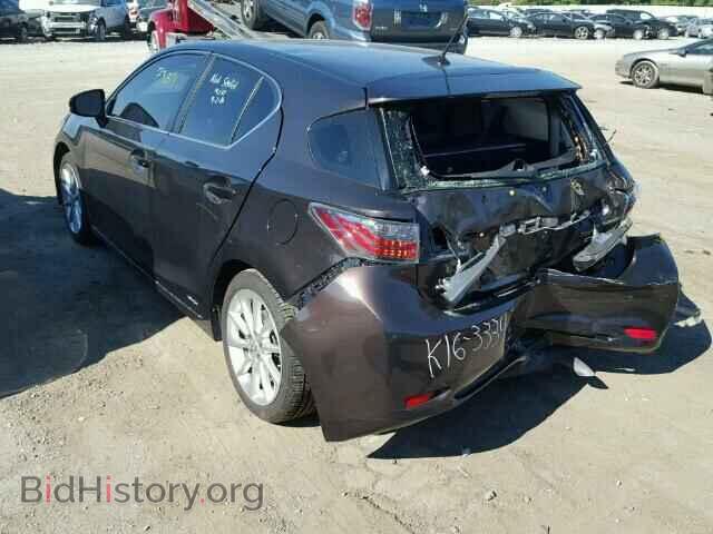 2011 LEXUS CT 200 - VIN: JTHKD5BH5B2017430 - Фото 3