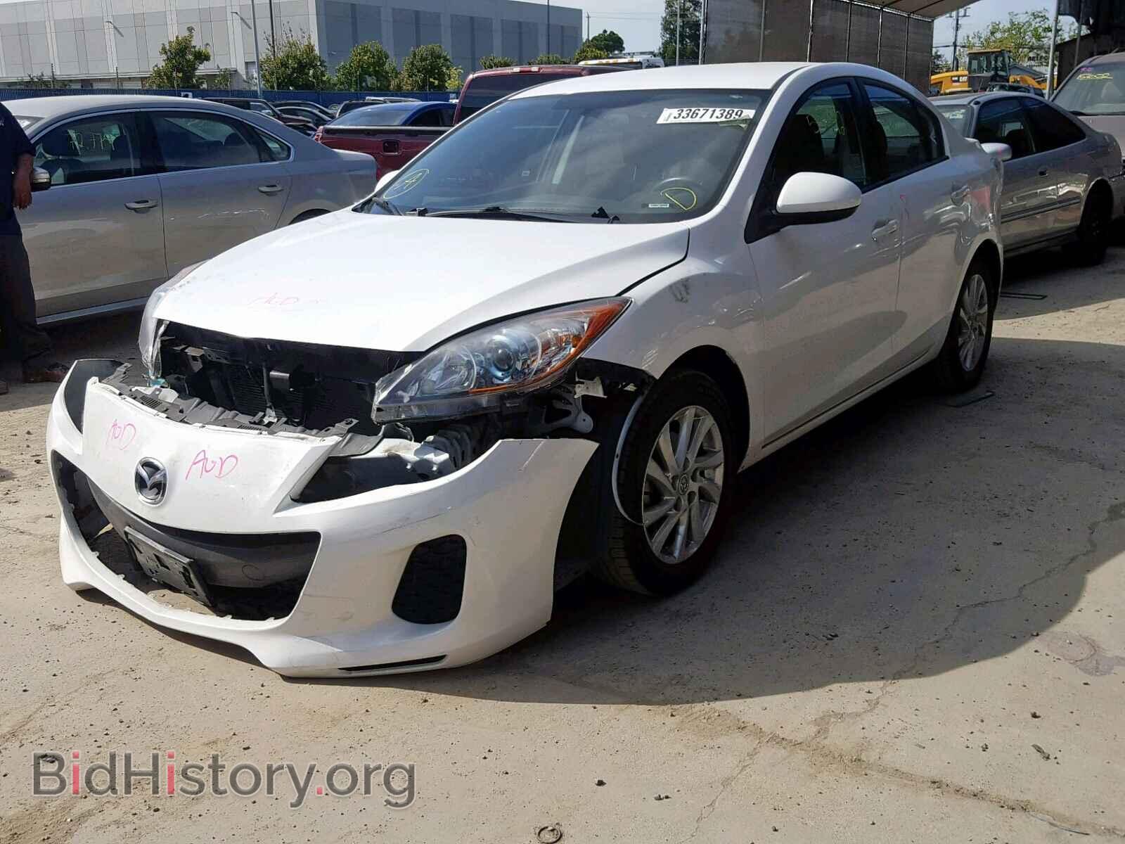 2012 MAZDA 3 - VIN: JM1BL1V81C1629012 - Фото 2