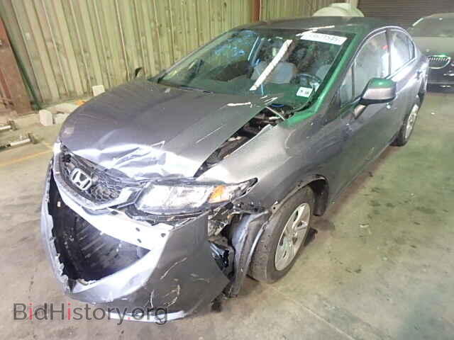 2013 HONDA CIVIC - VIN: 19XFB2F59DE268156 - Фото 2