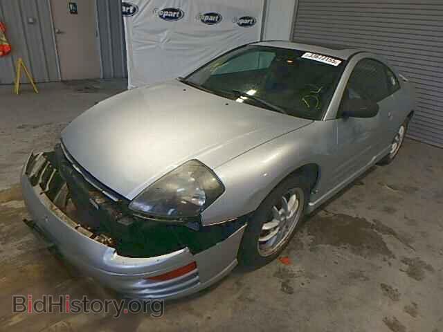 2002 MITSUBISHI ECLIPSE - VIN: 4A3AC54H42E026211 - Фото 2
