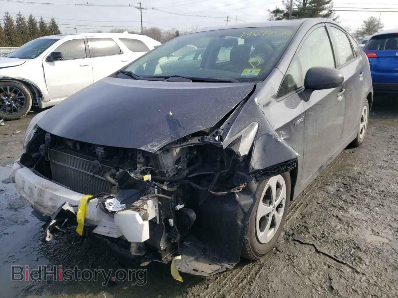 2012 TOYOTA PRIUS - VIN: JTDKN3DU7C1533387 - Фото 2