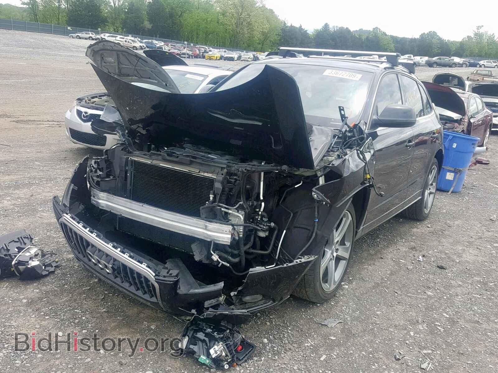 2014 AUDI Q5 - VIN: WA1DGAFP0EA059777 - Фото 2