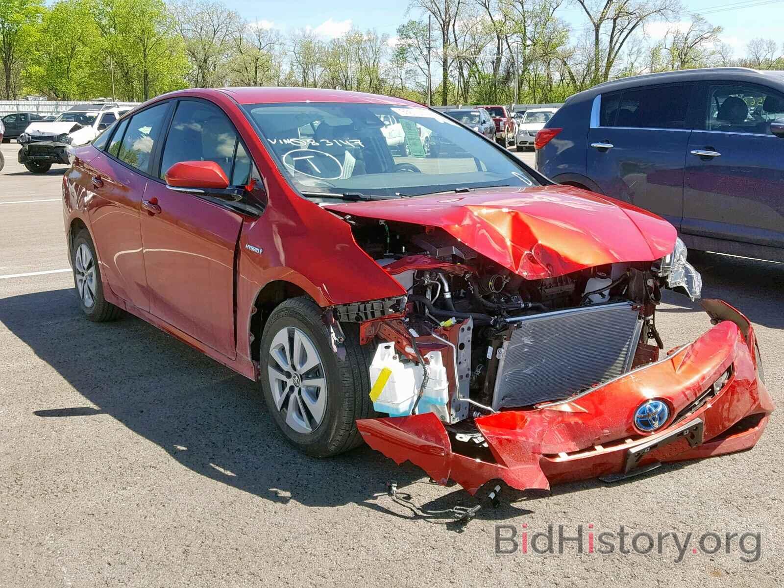 Photo JTDKBRFU1J3083147 - TOYOTA PRIUS 2018