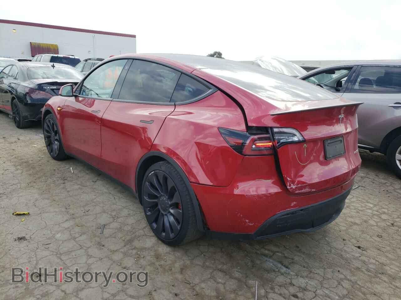 2020 TESLA MODEL Y - VIN: 5YJYGDEF7LF003356 - Фото 3