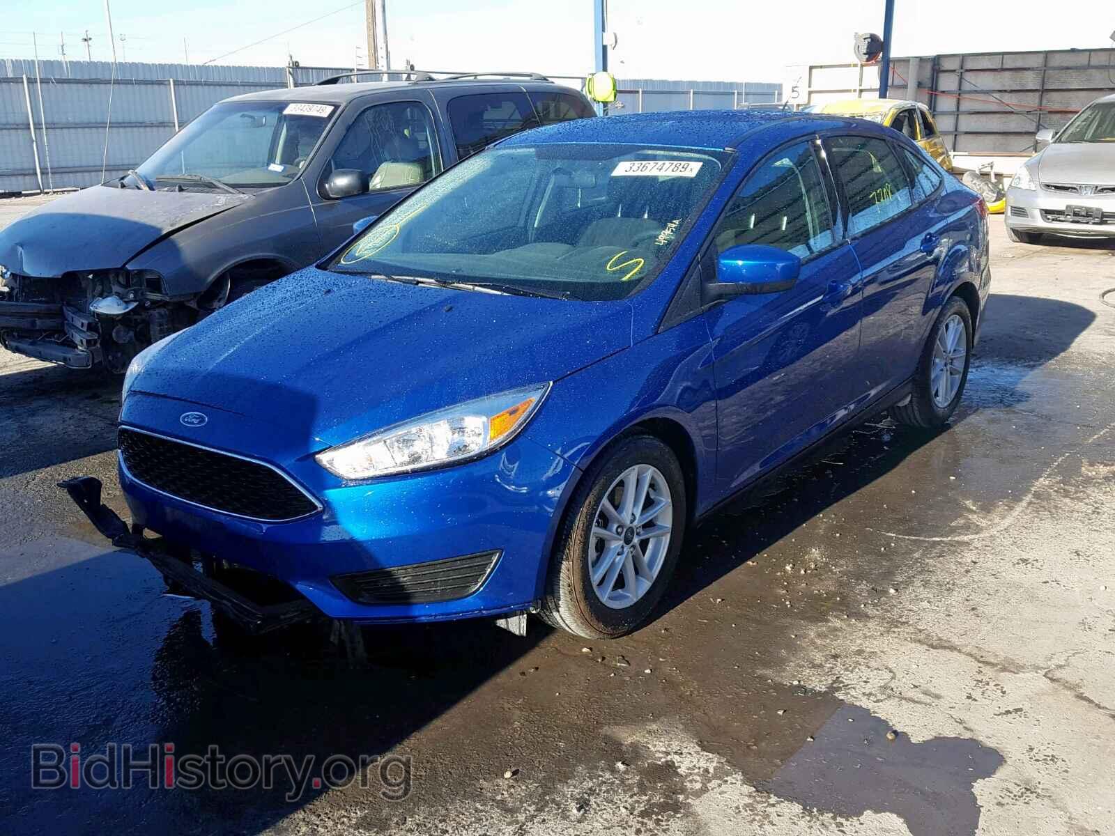 2018 FORD FOCUS SE - VIN: 1FADP3FE8JL277616 - Фото 2