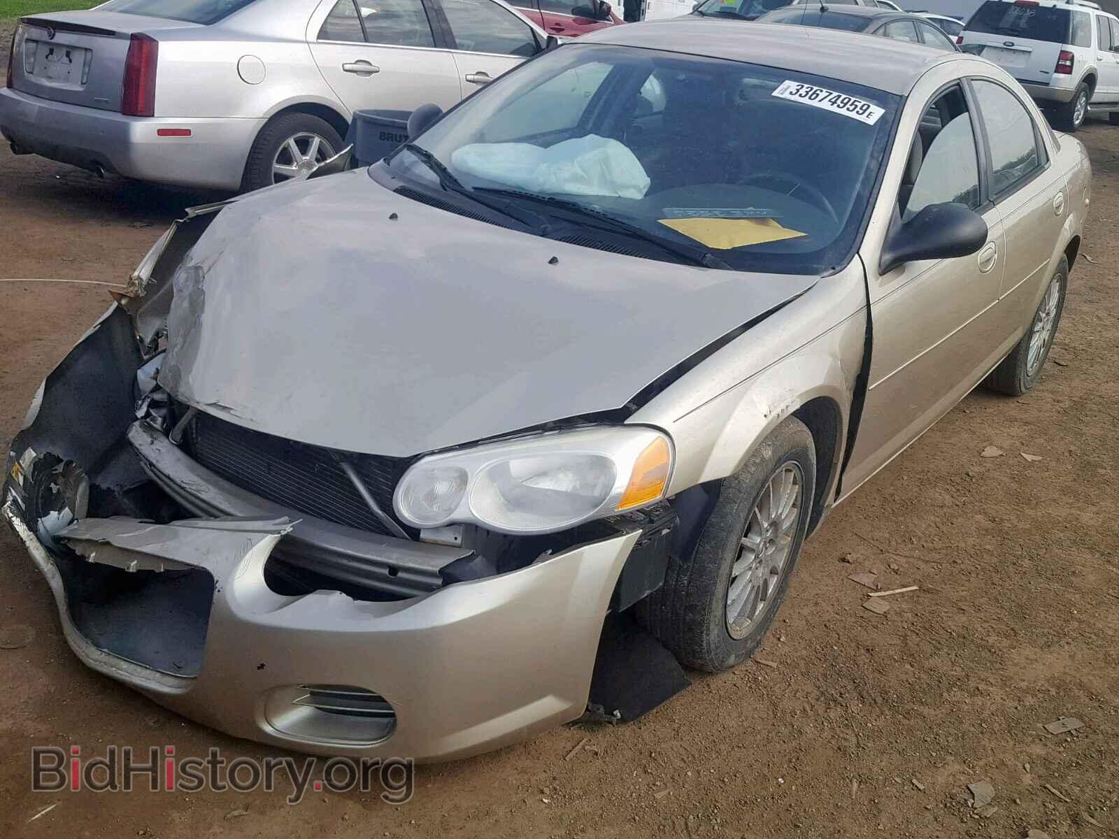 2006 CHRYSLER SEBRING - VIN: 1C3EL46X76N241921 - Фото 2