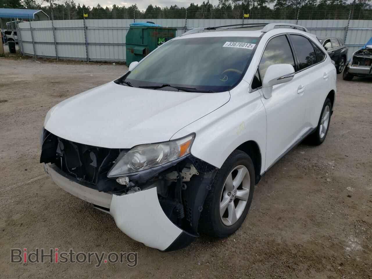 2011 LEXUS RX350 - VIN: 2T2BK1BA2BC088441 - Фото 2