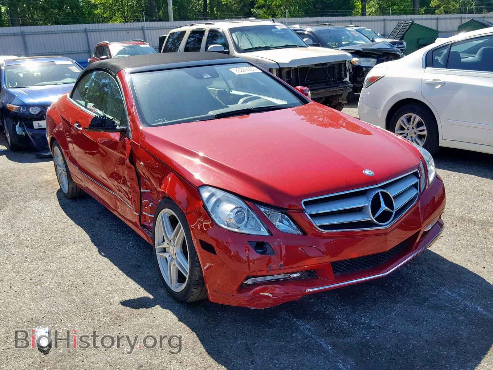 Photo WDDKK5KF3CF167185 - MERCEDES-BENZ E 350 2012