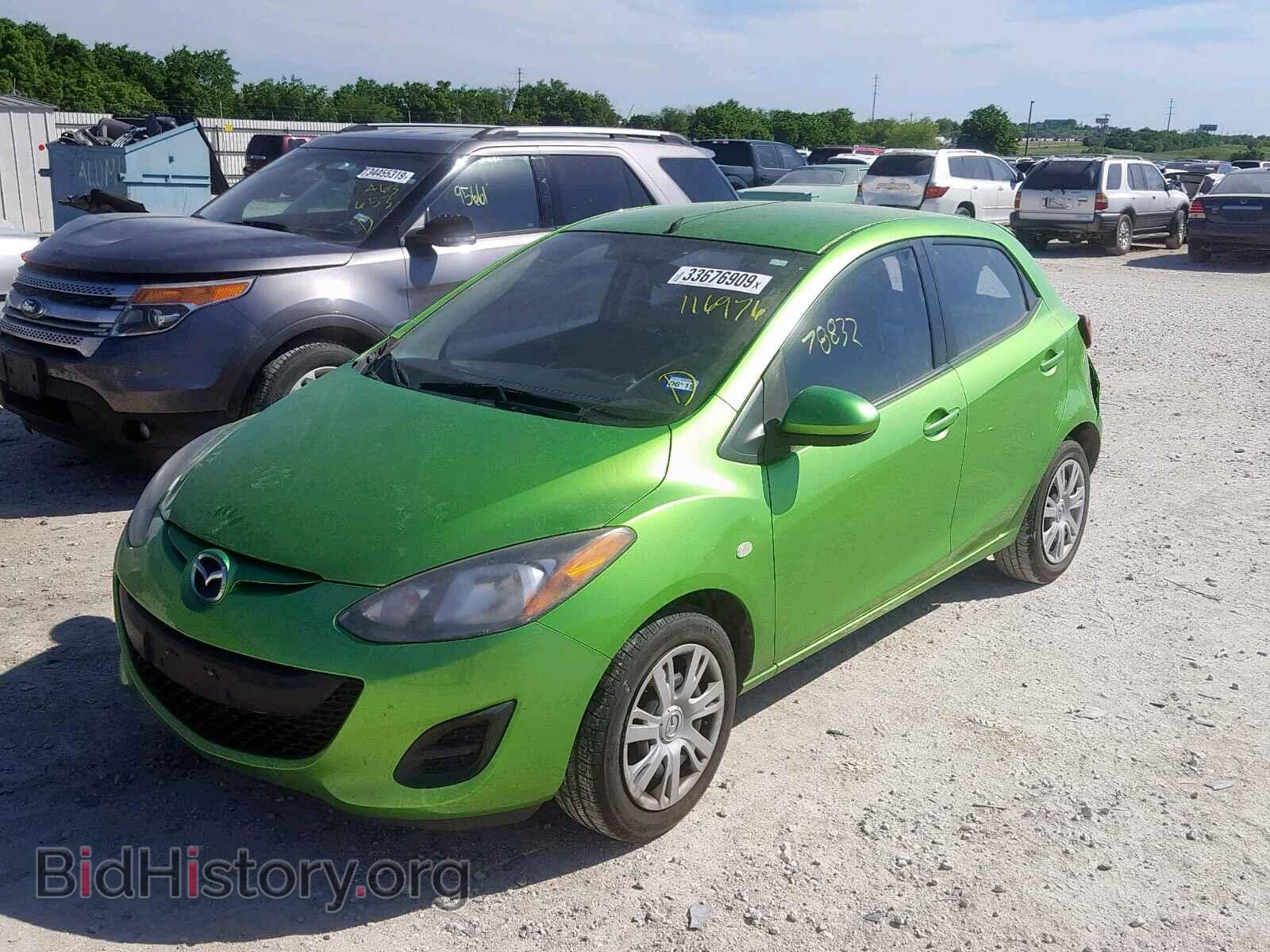 2011 MAZDA 2 - VIN: JM1DE1HY3B0116976 - Фото 2