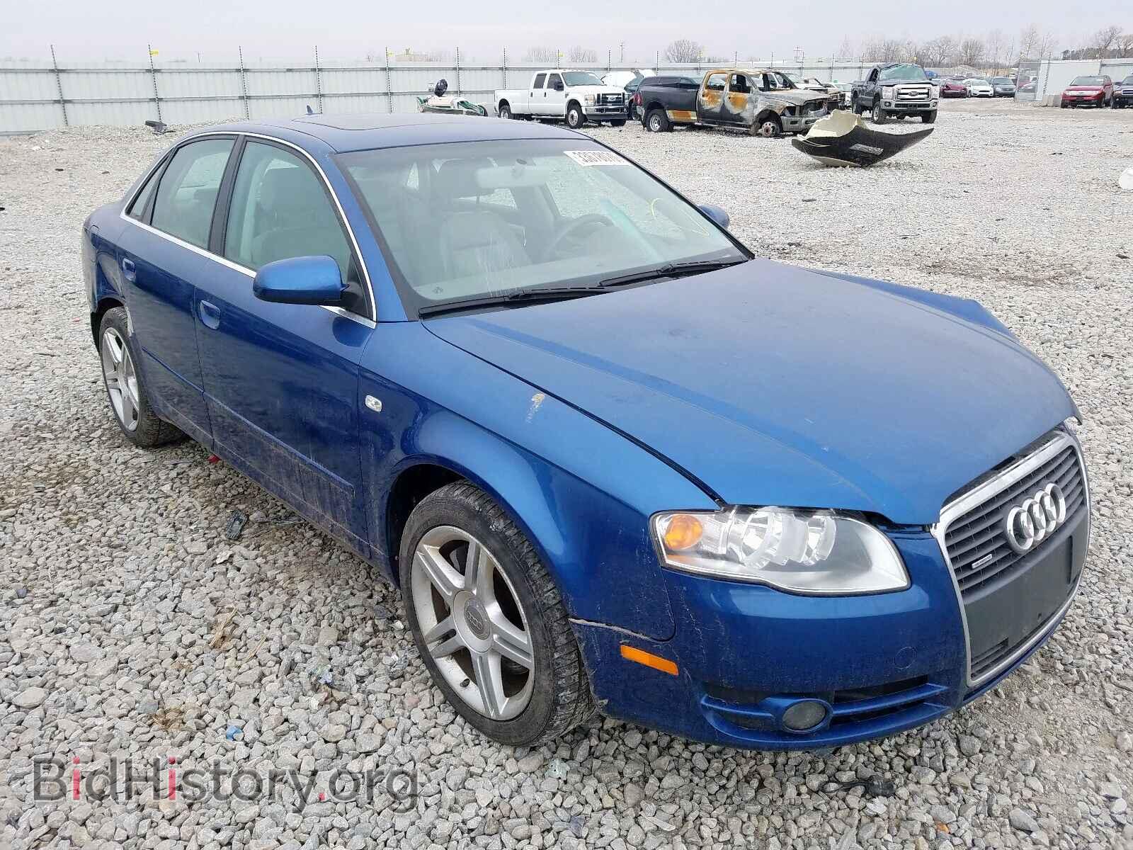 Фотография WAUDF78E97A193842 - AUDI A4 2007