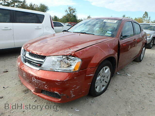 2012 DODGE AVENGER - VIN: 1C3CDZAB8CN270031 - Фото 2