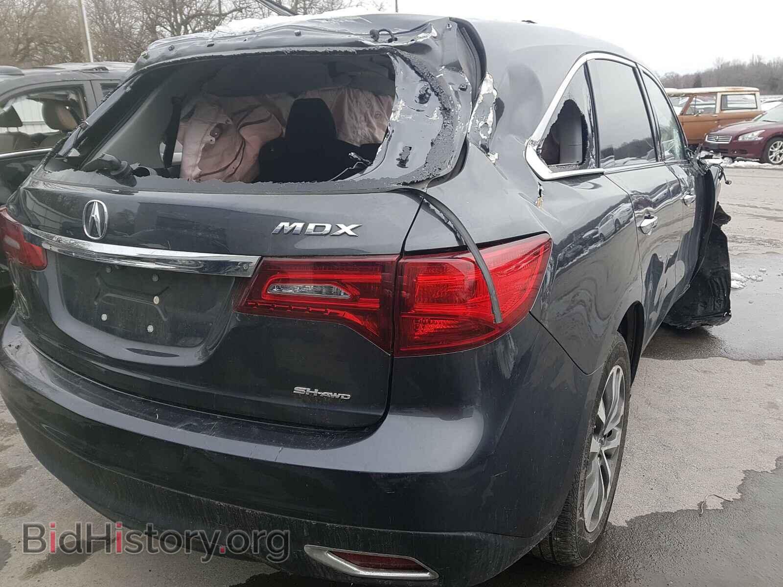 2016 ACURA MDX - VIN: 5FRYD4H46GB045914 - Фото 4