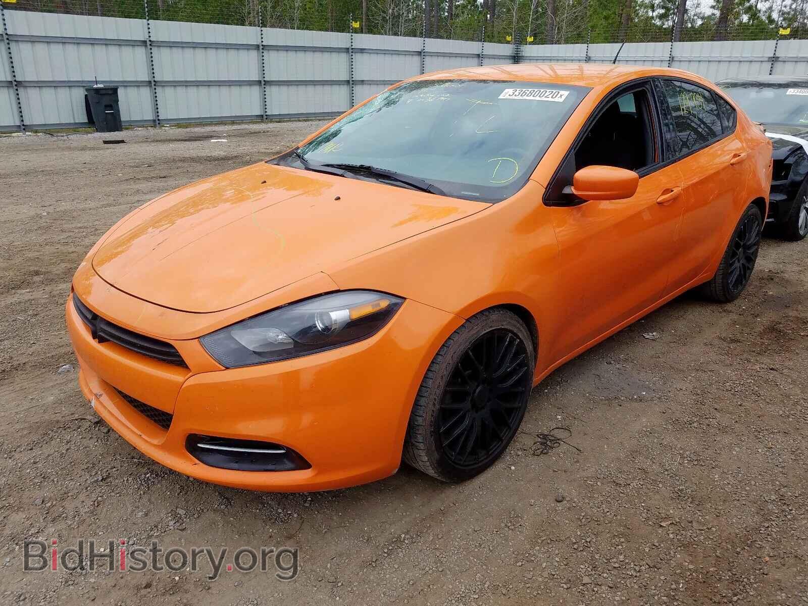 2013 DODGE DART - VIN: 1C3CDFBH8DD171427 - Фото 2