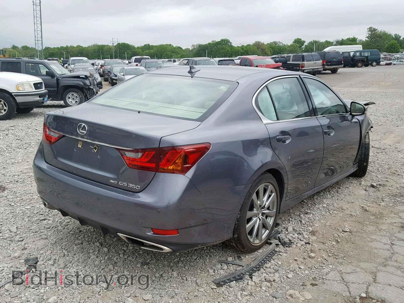 2013 LEXUS GS350 - VIN: JTHCE1BL9D5010643 - Фото 4