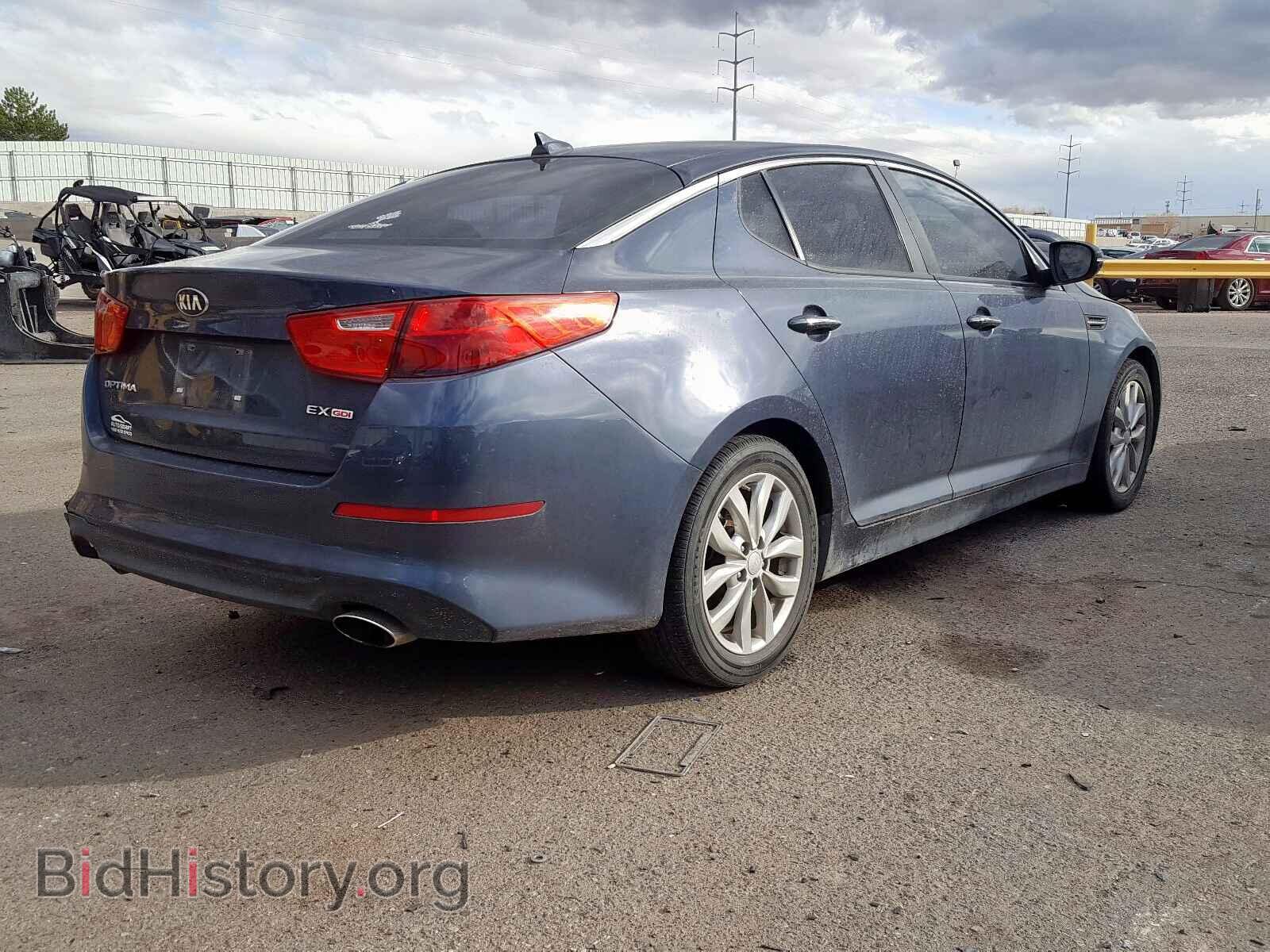 2015 KIA OPTIMA - VIN: 5XXGN4A71FG372098 - Photo 4