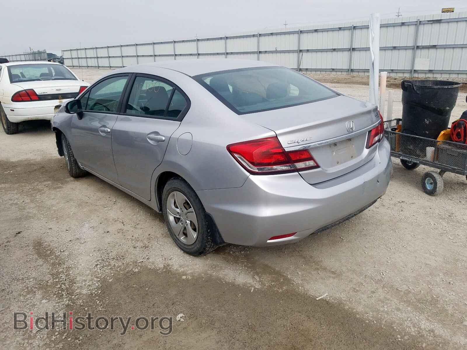 2014 HONDA CIVIC - VIN: 19XFB2F55EE076654 - Фото 3