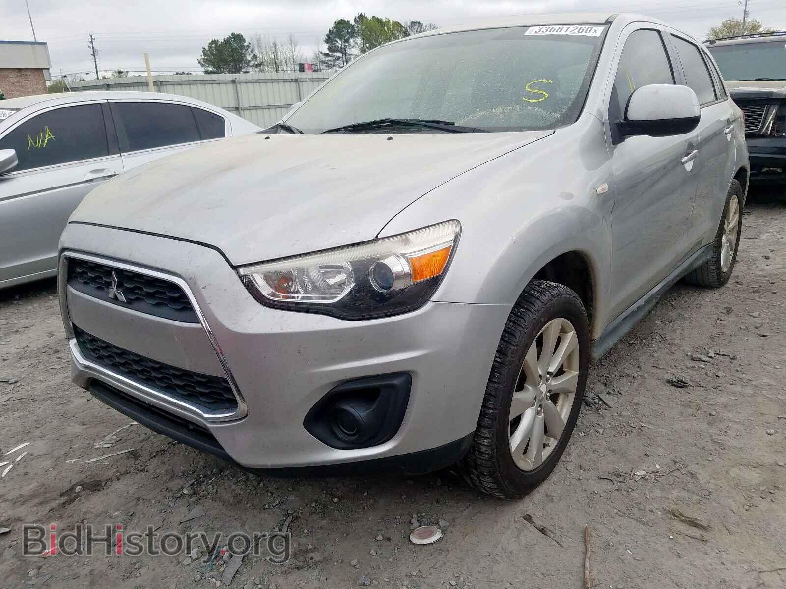 2013 MITSUBISHI OUTLANDER - VIN: 4A4AP3AUXDE006120 - Фото 2