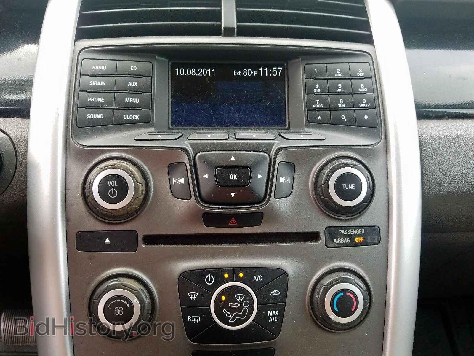 2012 FORD EDGE - VIN: 2FMDK3G90CBA04100 - Фото 9